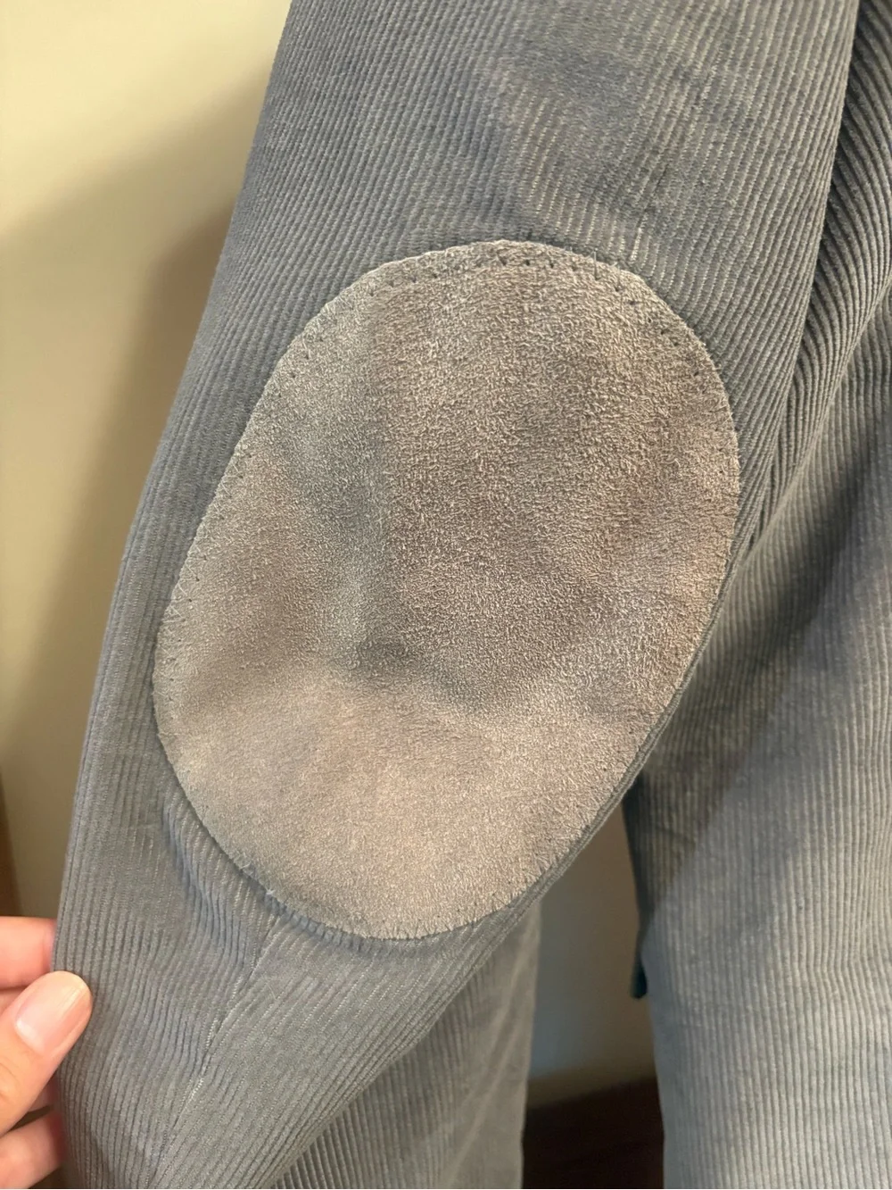 Pioneer Wear Light Gray Corduroy Blazer